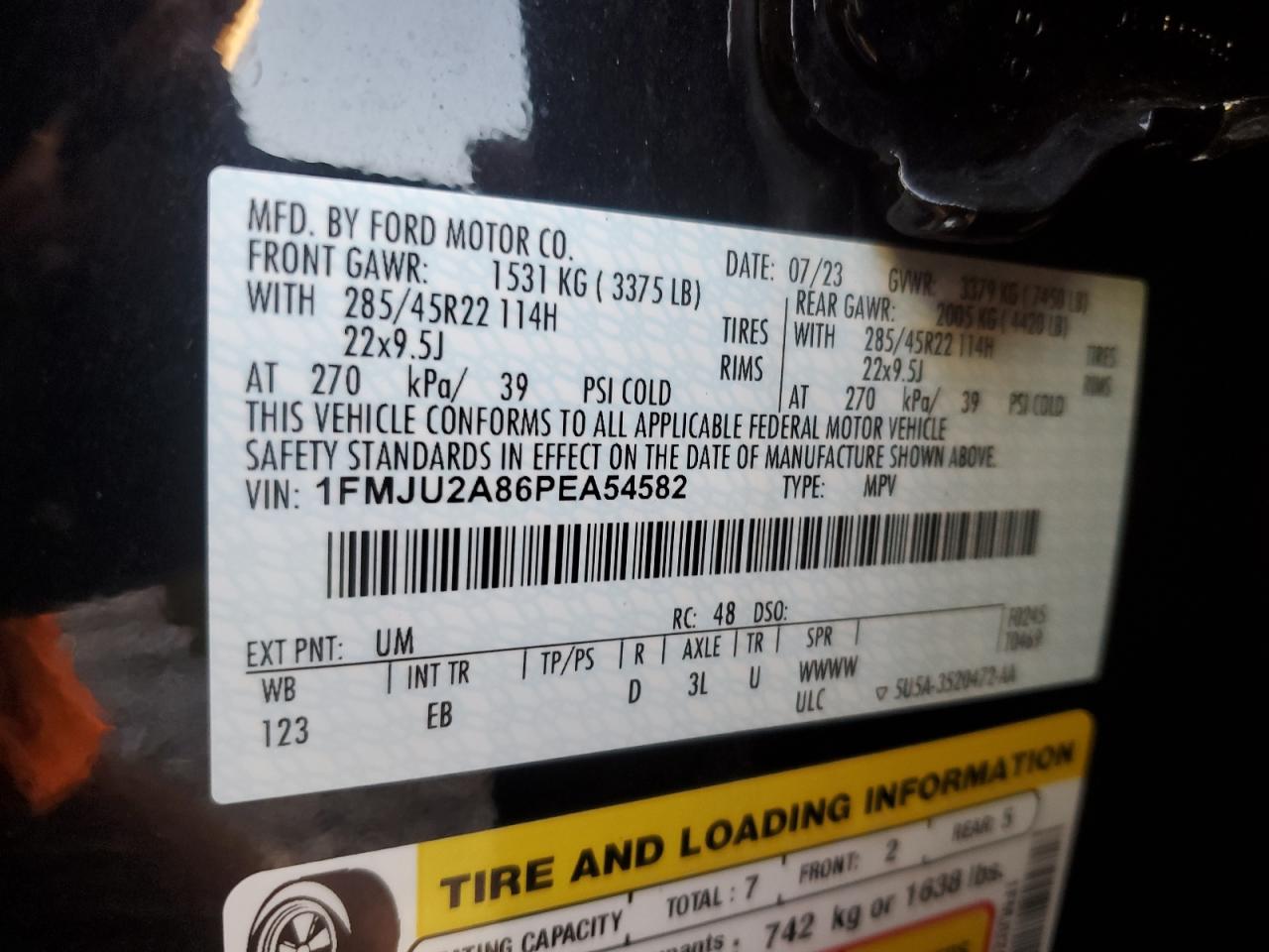 FORD EXPEDITION LIMITED