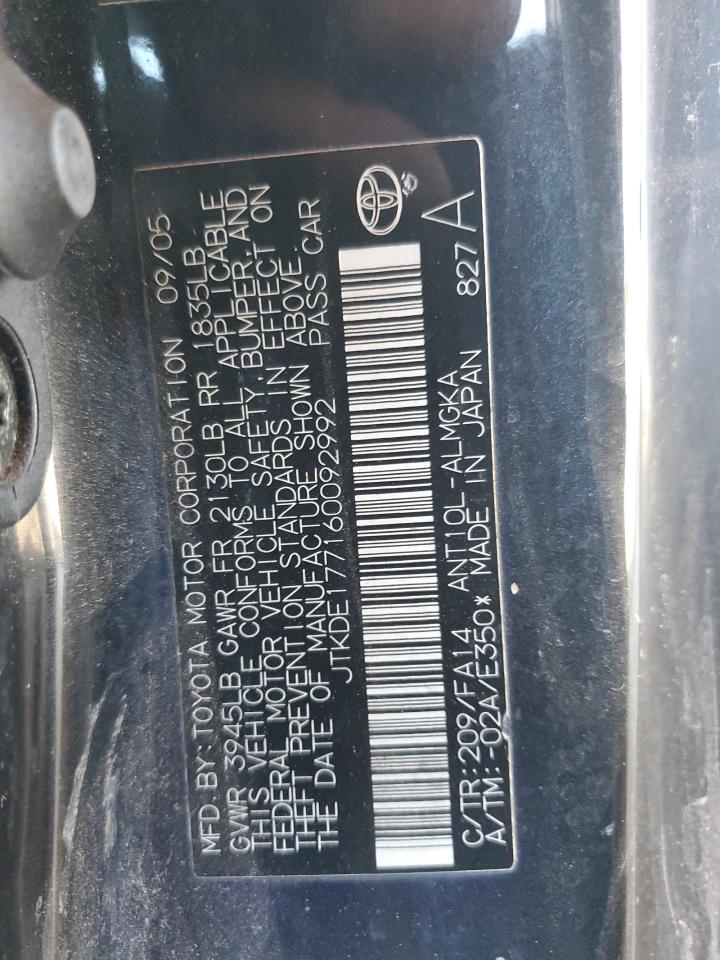 Lot #3302878914 2006 TOYOTA SCION TC