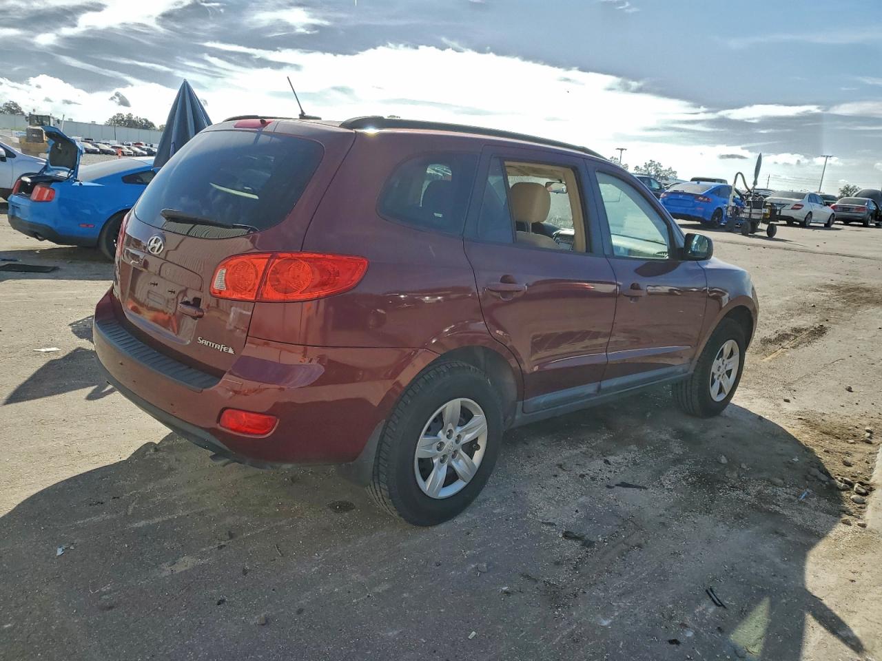 Lot #3318962914 2009 HYUNDAI SANTA FE G