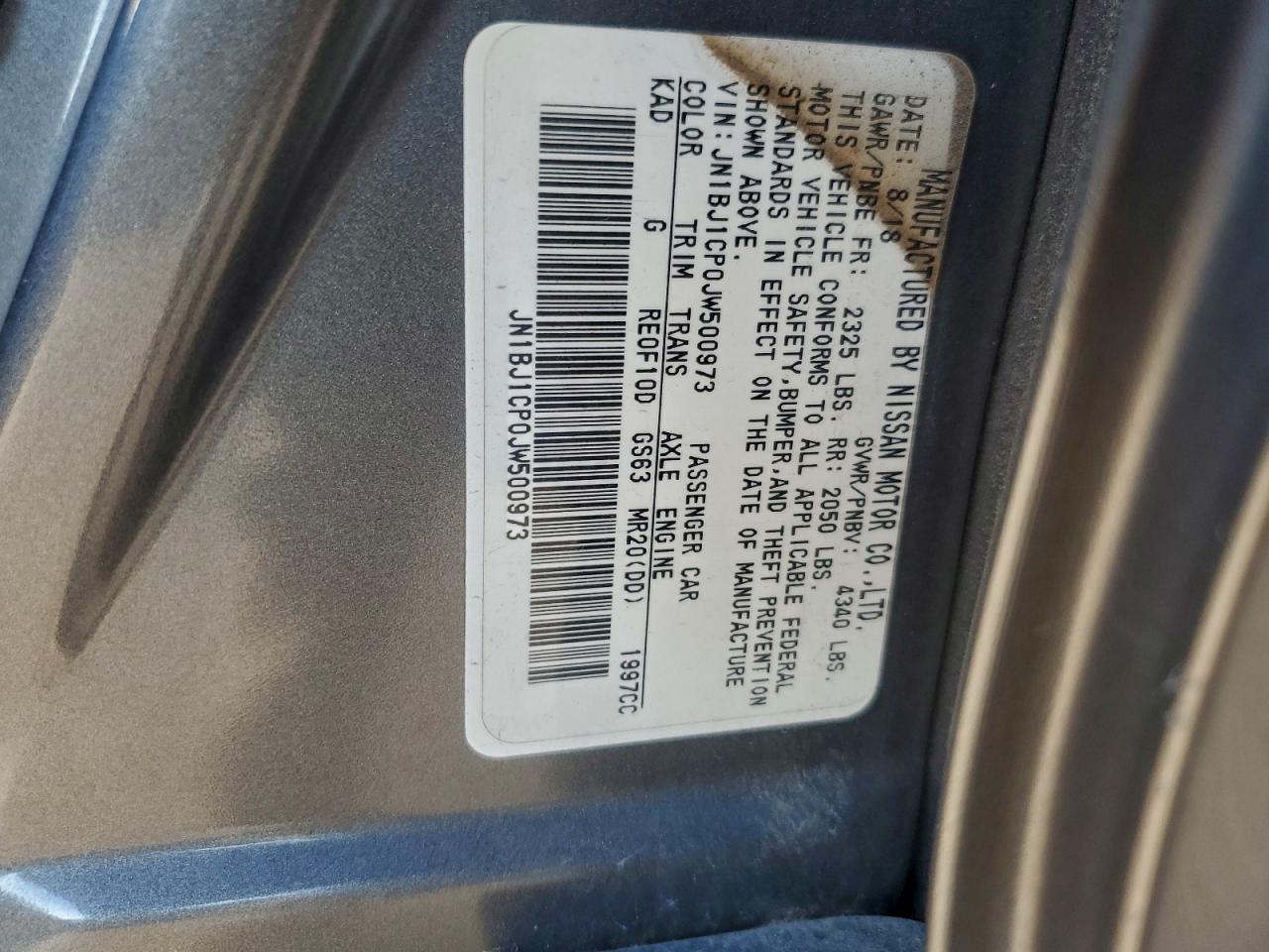 NISSAN ROGUE SPORT S