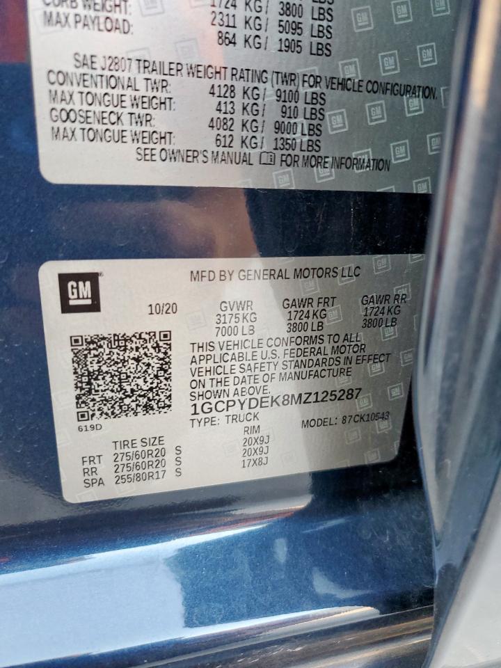 CHEVROLET SILVERADO K1500 LT