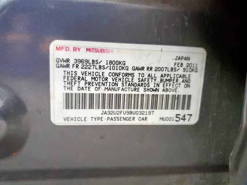 2011 MITSUBISHI LANCER ES/ #3303869743