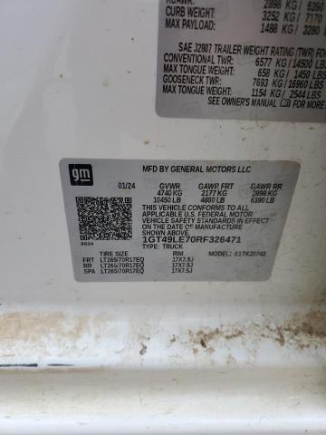 2024 GMC SIERRA K25 #3297294399