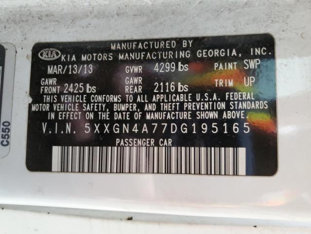 2013 KIA OPTIMA EX #3304528436