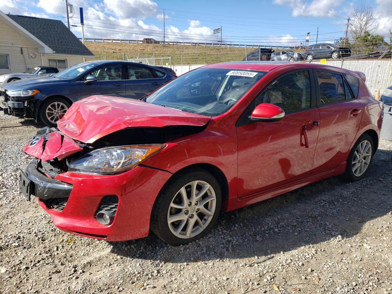 Lot #3301806328 2012 MAZDA 3 S