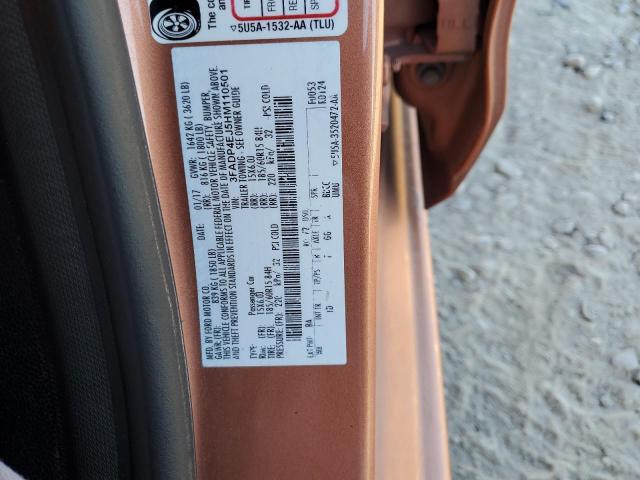 2017 FORD FIESTA SE - 3FADP4EJ5HM110501