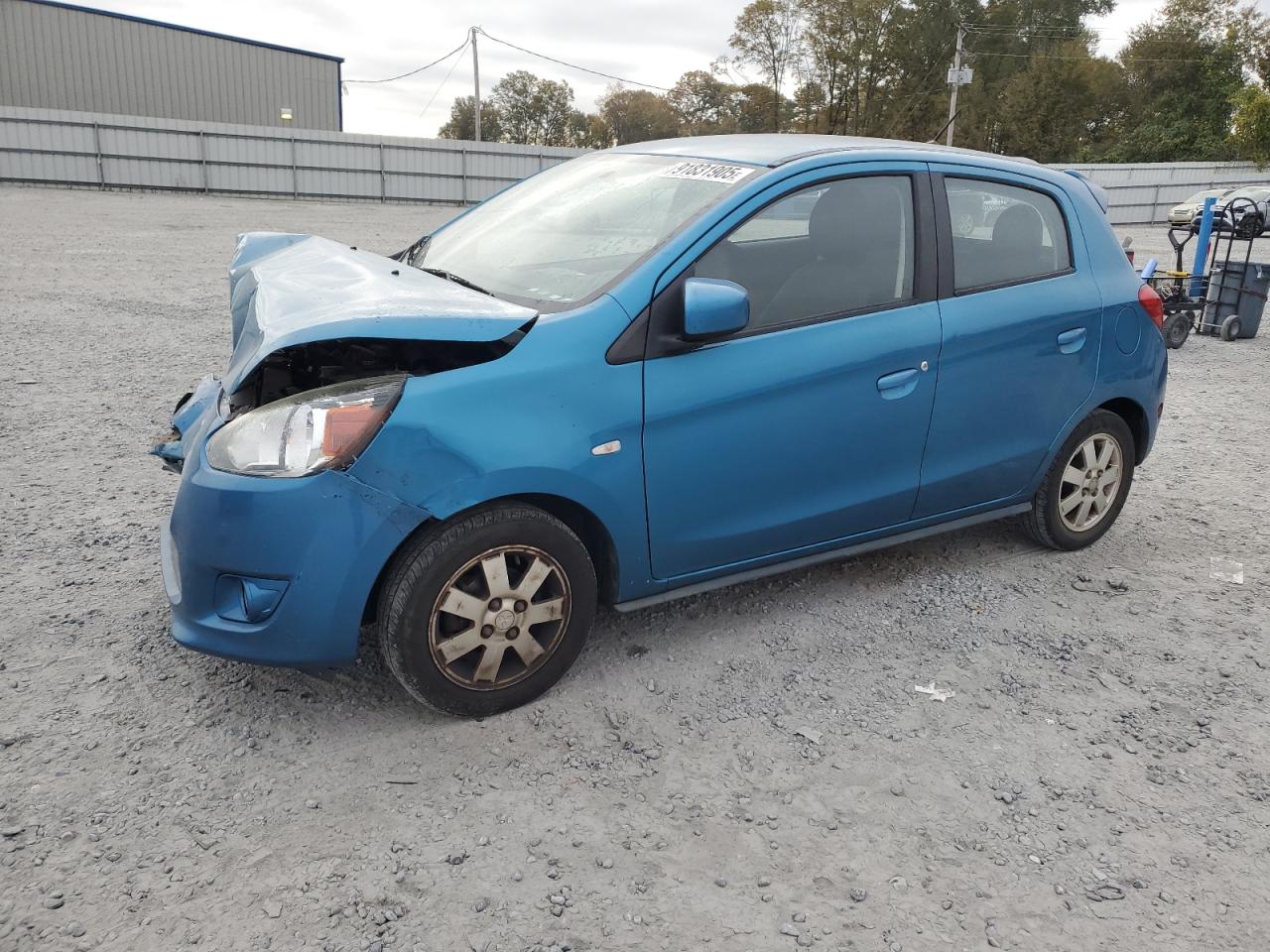 Lot #3301855032 2015 MITSUBISHI MIRAGE ES