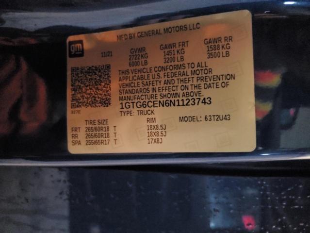 2022 GMC CANYON ELE #3296338410