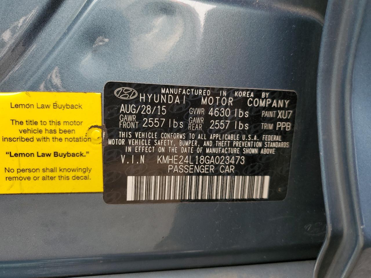 HYUNDAI SONATA HYBRID