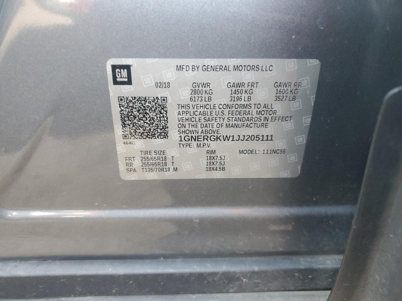 CHEVROLET TRAVERSE LT