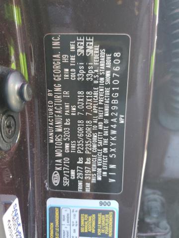 2011 KIA SORENTO SX #3294301888