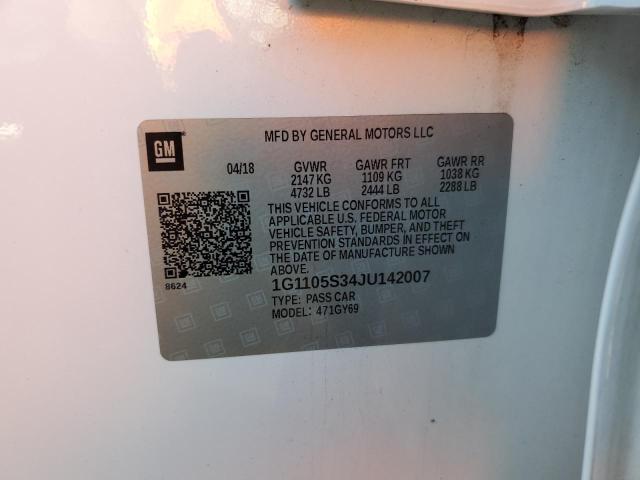 2018 CHEVROLET IMPALA LT #3291339142