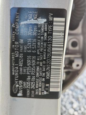 2008 HYUNDAI TUCSON SE #3287533041