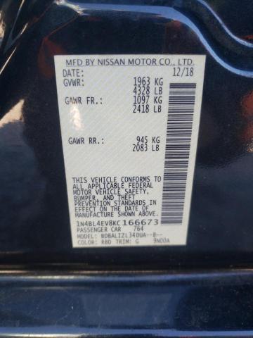 2019 NISSAN ALTIMA SL #3291356154