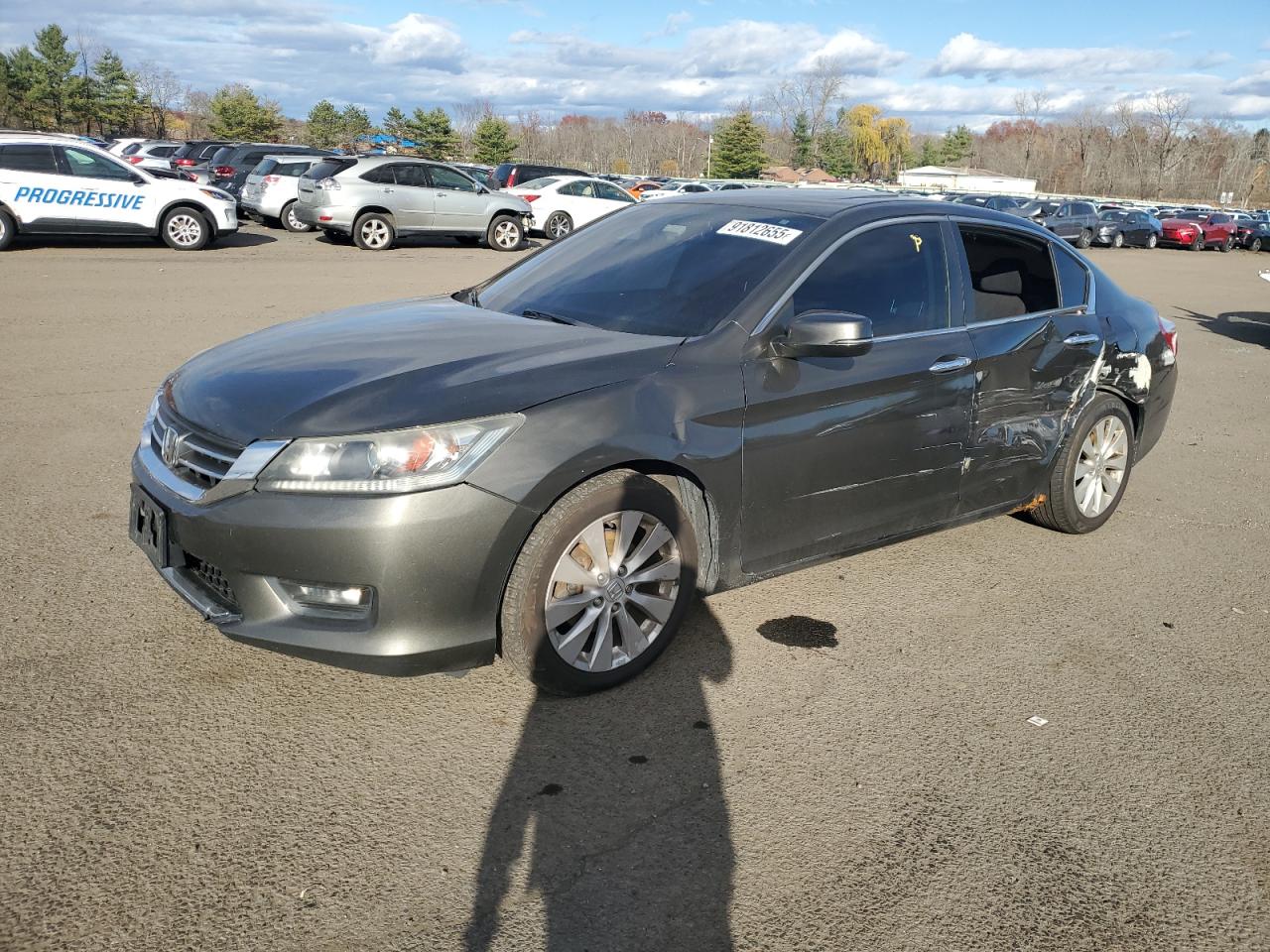 Lot #3296889865 2014 HONDA ACCORD EX