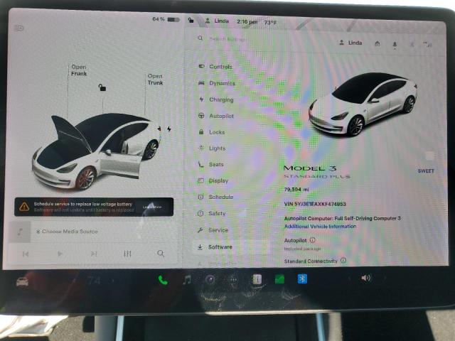 2019 TESLA MODEL 3 #3301732334