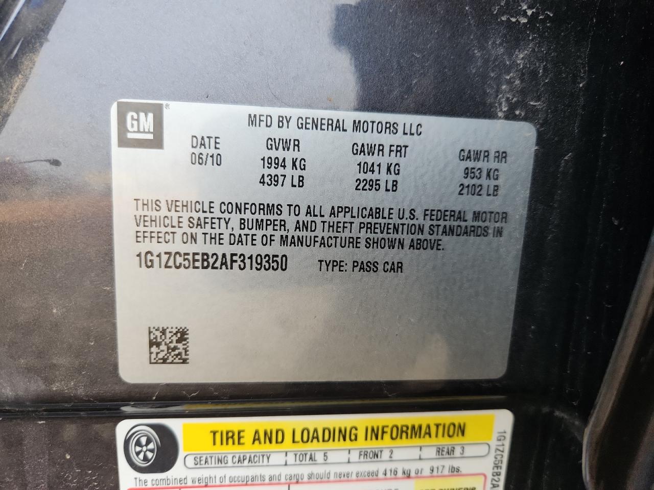 CHEVROLET MALIBU 1LT