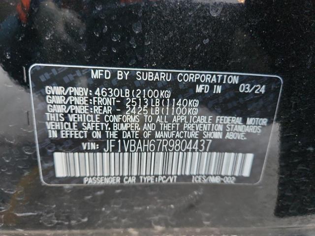 2024 SUBARU WRX PREMIU - JF1VBAH67R9804437