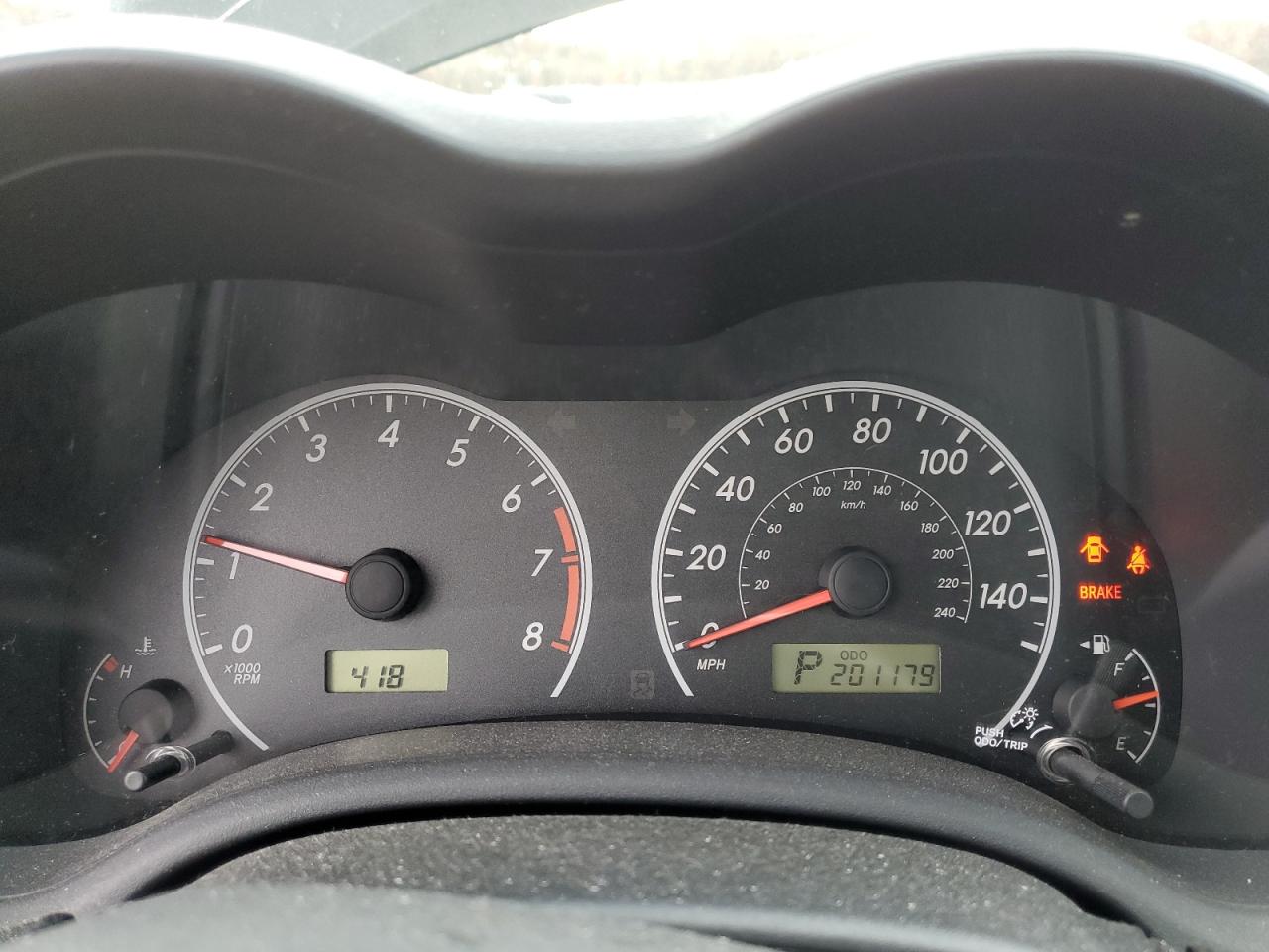 Lot #3302864902 2009 TOYOTA COROLLA BA