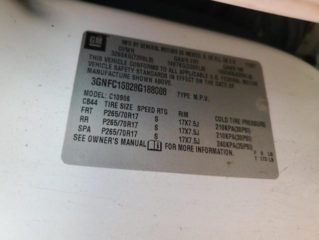 2008 CHEVROLET SUBURBAN C #3304812629