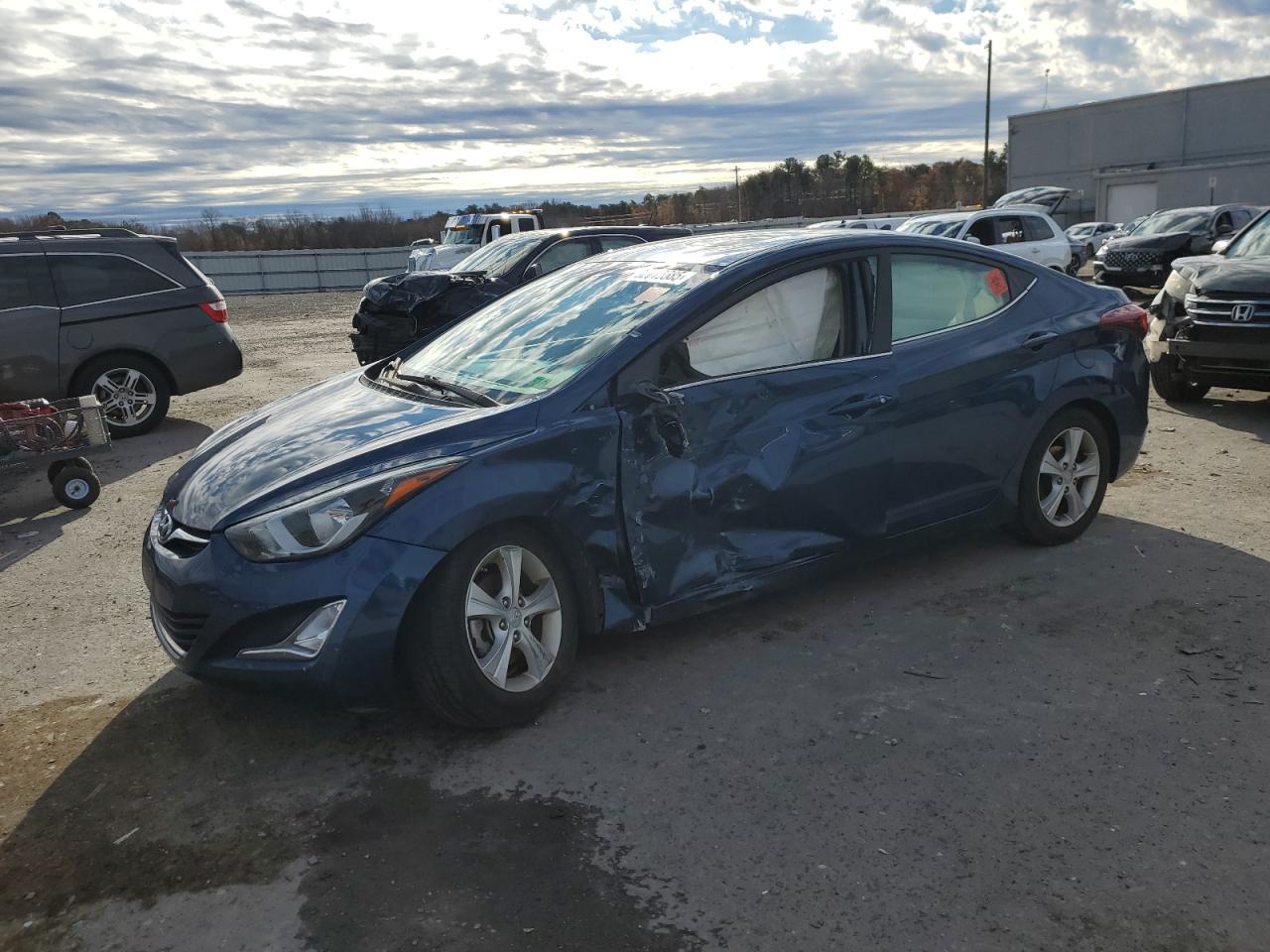 Lot #3297163503 2016 HYUNDAI ELANTRA SE