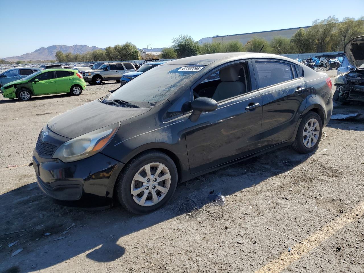 Lot #3318063374 2015 KIA RIO LX
