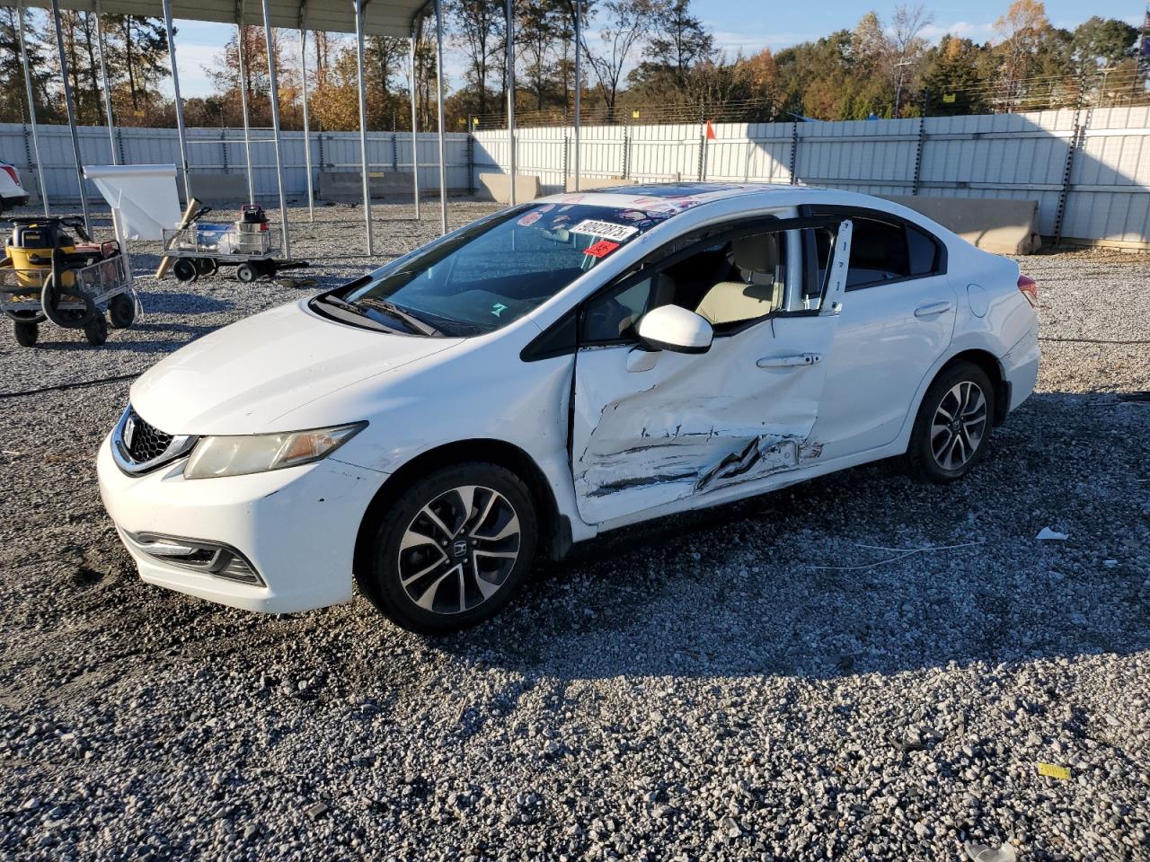 Lot #3281636413 2014 HONDA CIVIC EX