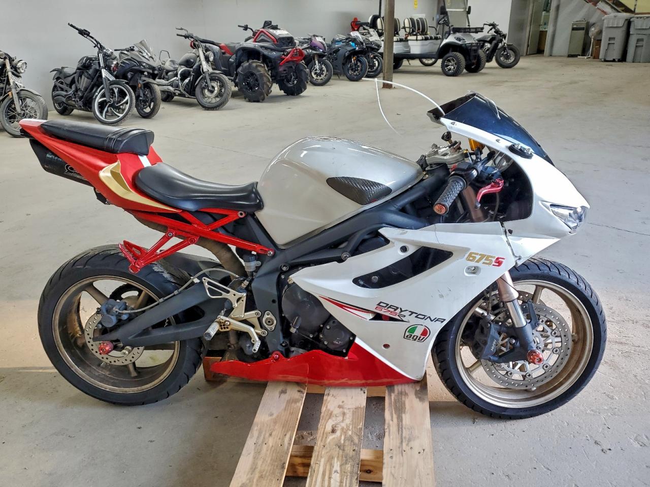 Lot #3301834425 2011 TRIUMPH MOTORCYCLE DAYTONA 67