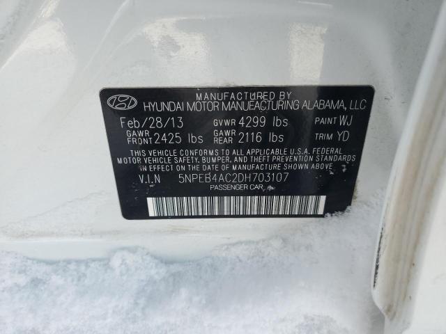 2013 HYUNDAI SONATA GLS #3292508695