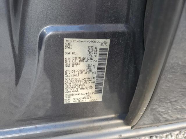 2022 NISSAN FRONTIER S #3290041269