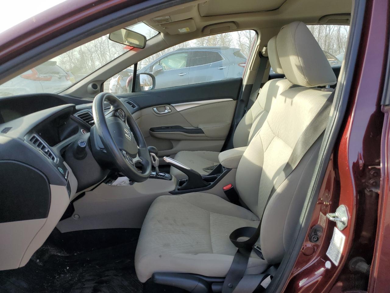 Lot #3301857006 2015 HONDA CIVIC EX