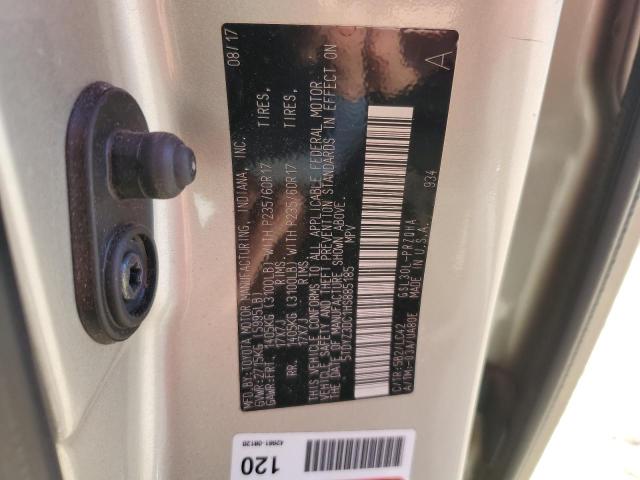 2017 TOYOTA SIENNA XLE #3301855982