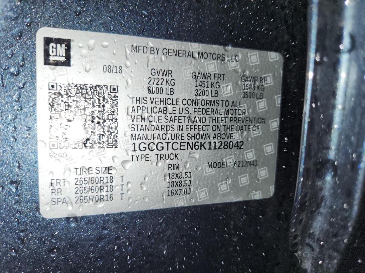 CHEVROLET COLORADO LT