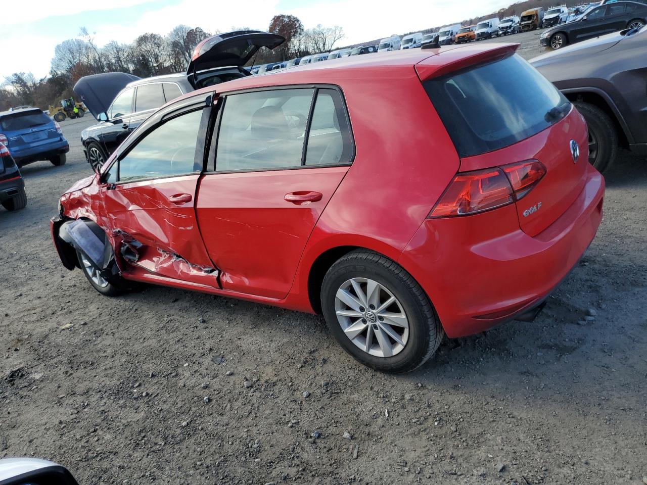 Lot #3309318990 2015 VOLKSWAGEN GOLF