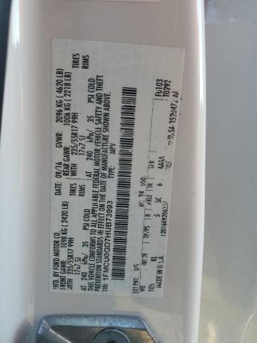 2017 FORD ESCAPE SE - 1FMCU0GD7HUB73993