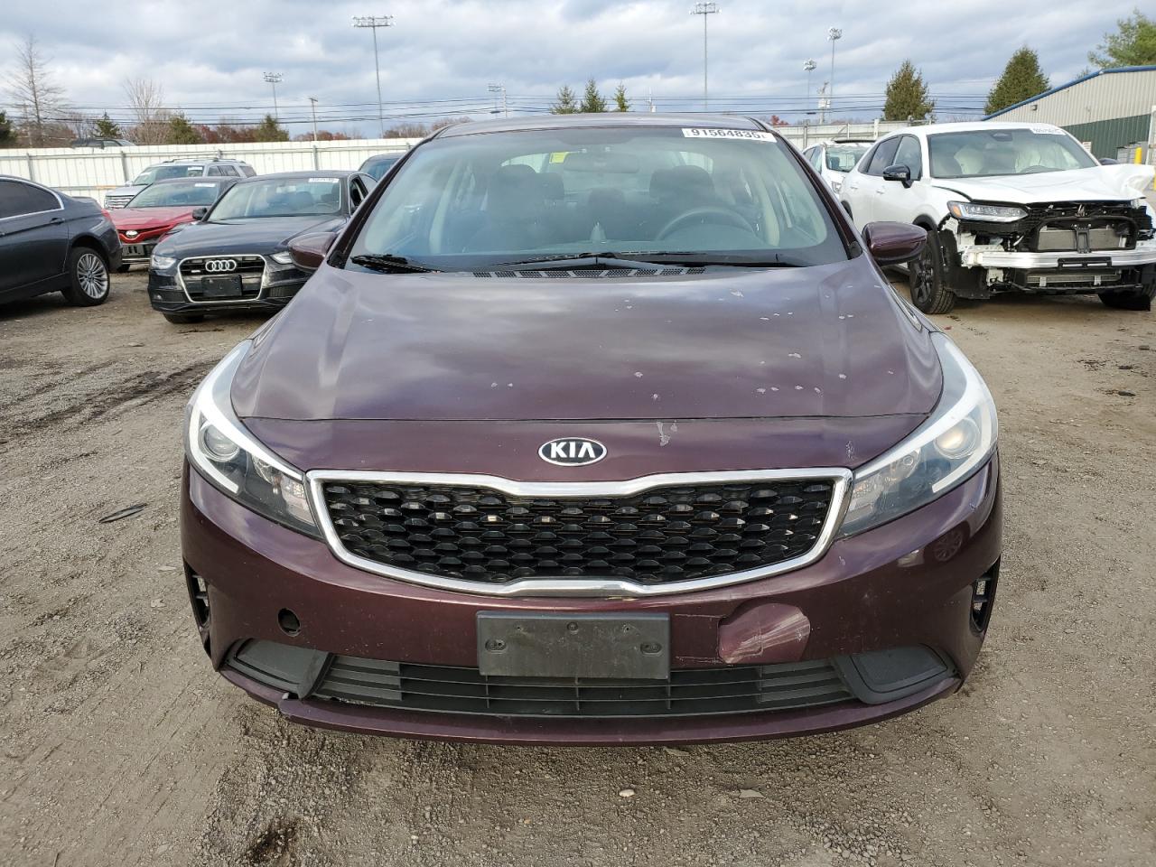 Lot #3301802330 2017 KIA FORTE LX