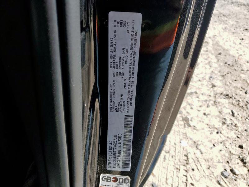 2022 RAM 1500 CLASS 3C6JR6AT7NG267586