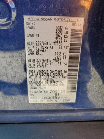 2019 NISSAN ROGUE S #3287557036