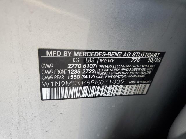 2023 MERCEDES-BENZ EQB 300 4M W1N9M0KB8PN071009