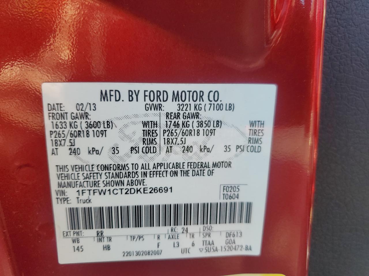 FORD F-150 SUPERCREW