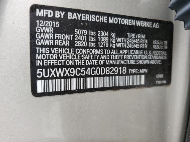 2016 BMW X3 XDRIVE2 #3317945909