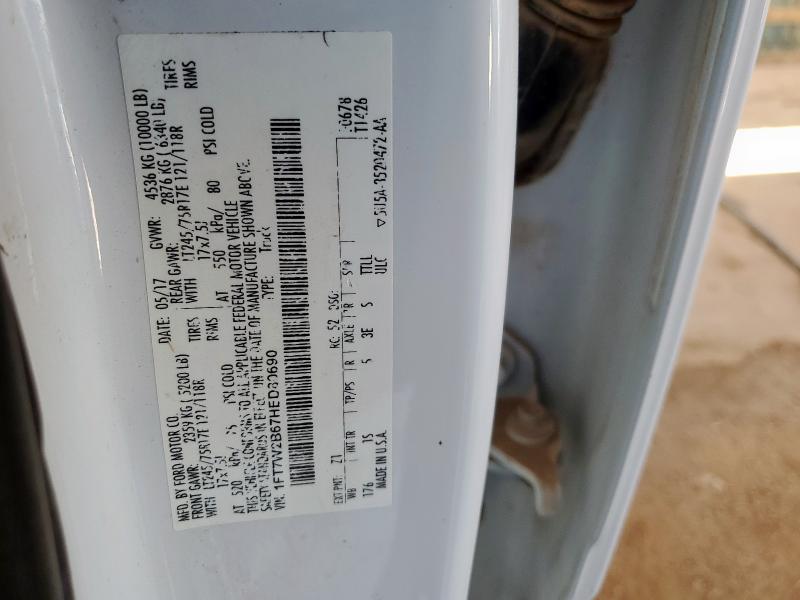 2017 FORD F250 SUPER #3304615441