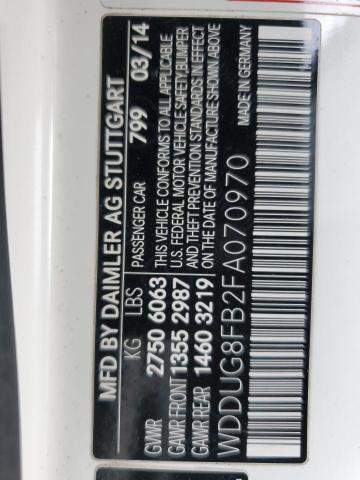 2015 MERCEDES-BENZ S 550 4MAT #3283704979