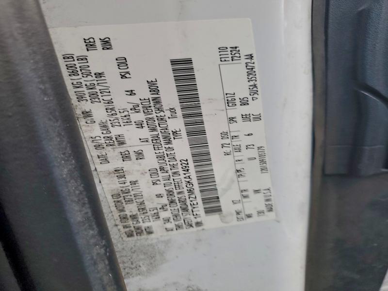 2016 FORD TRANSIT #3303781439