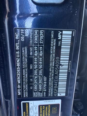 2020 MERCEDES-BENZ GLE 350 4M #3291192039