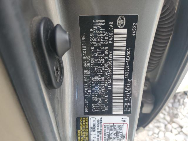 2005 TOYOTA AVALON XL #3287887284