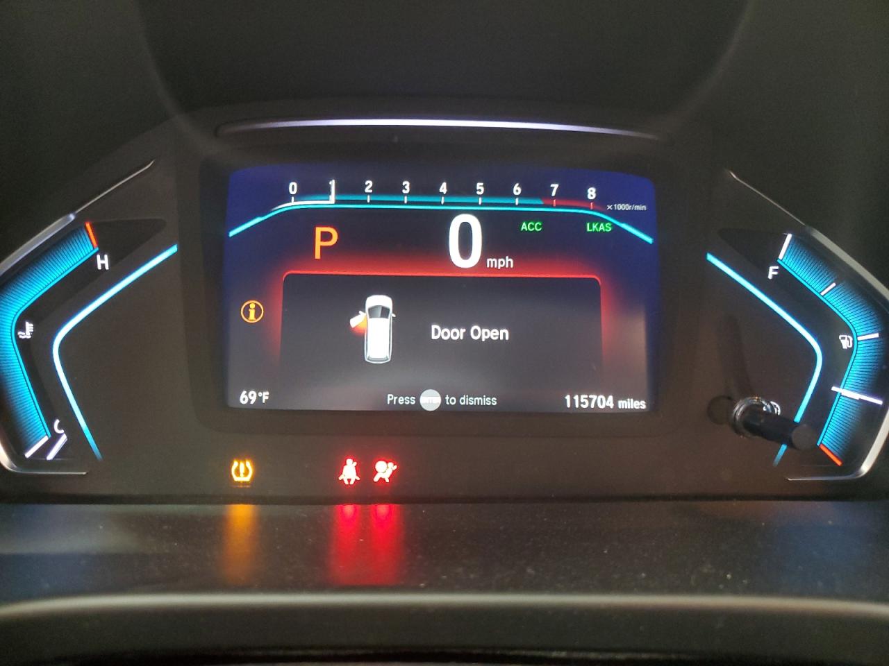 Lot #3304595441 2019 HONDA ODYSSEY EX