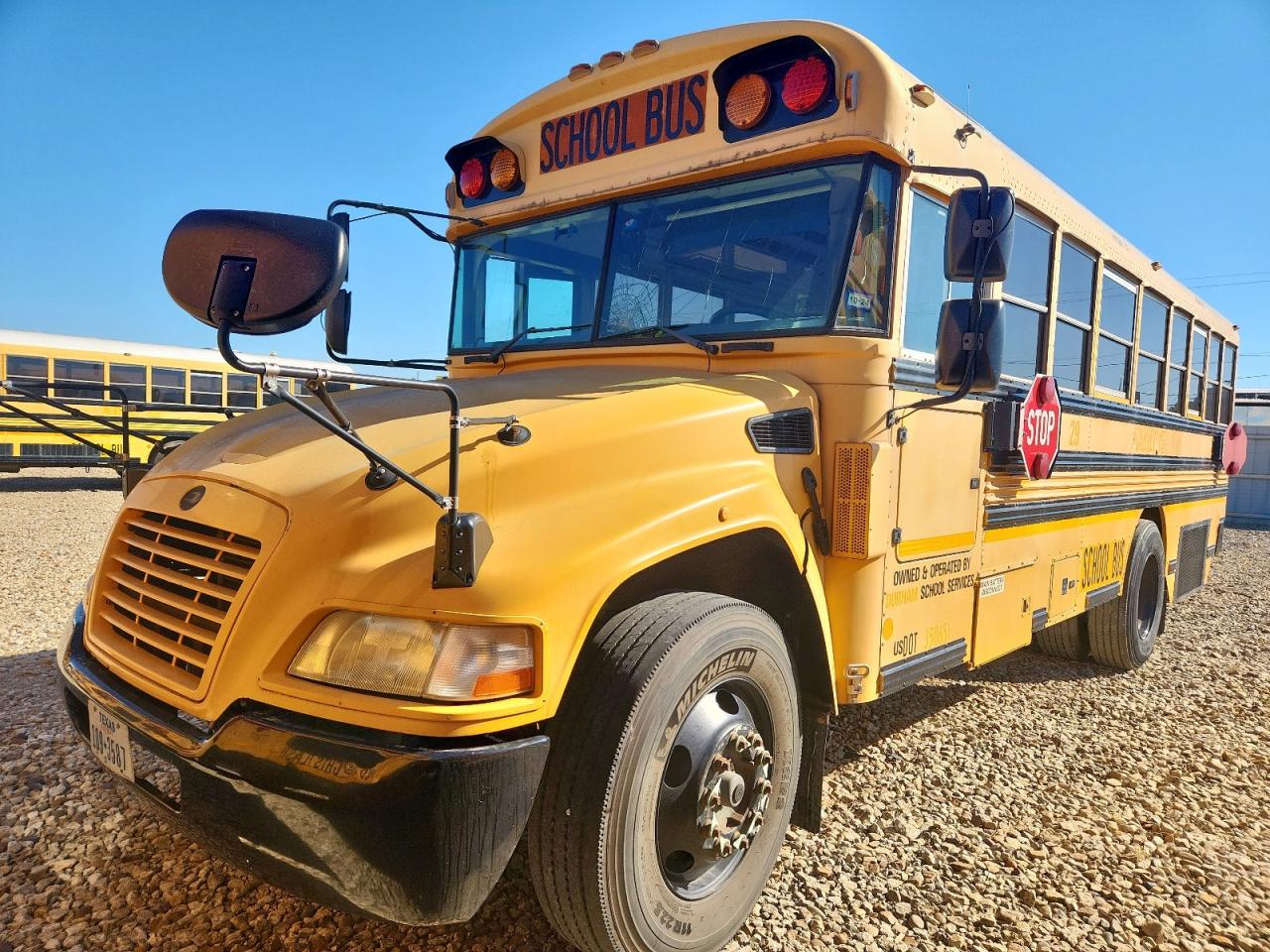Lot #3305292309 2012 BLUE BIRD SCHOOL BUS
