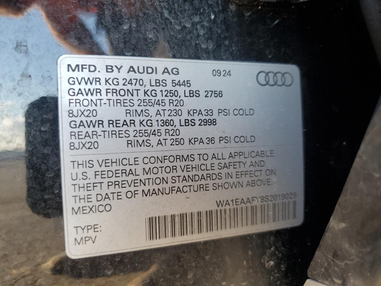 AUDI Q5 PREMIUM PLUS 45