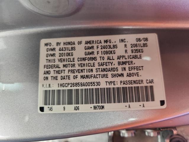 2009 HONDA ACCORD EXL #3290147267